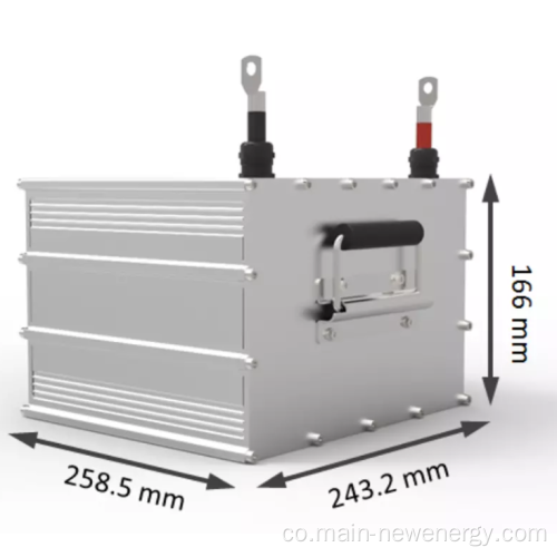 Bateria 12v126Ah Litiu cù 5000 cicli a vita